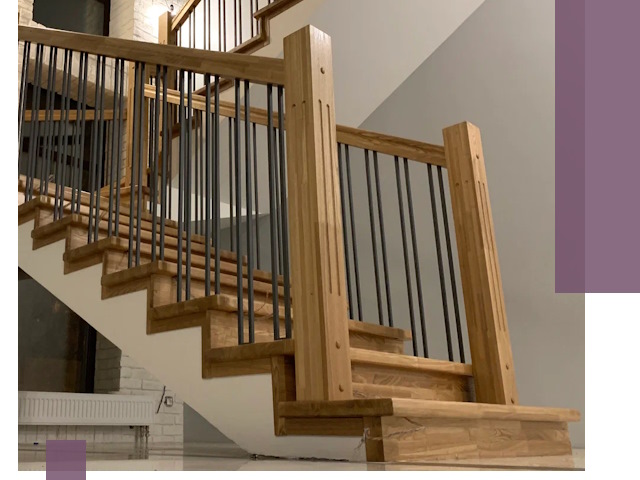 Реставрация деревянных и металлических лестниц в Котельниках