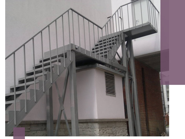 Монтаж пожарных лестниц под ключ в Котельниках с гарантией качества