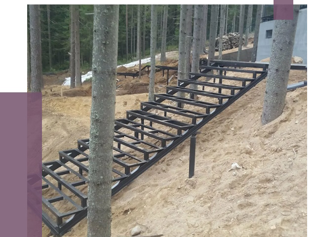 Монтаж металлических лестниц в Котельниках от 14069 руб. 