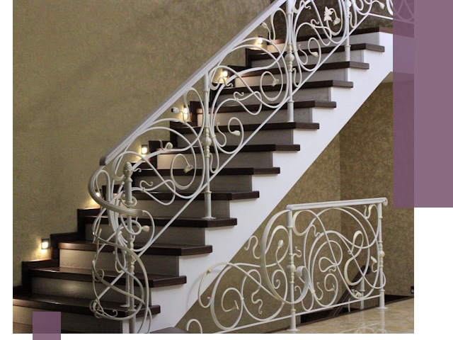 Кованые лестницы под ключ в Котельниках — изготовление и монтаж