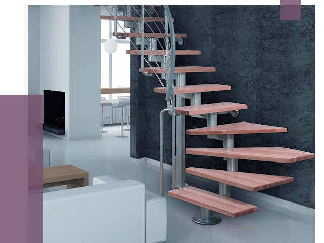 Модульные лестницы в Котельниках от 17520 руб. — купить в ПРОЛЁТ-Ктн