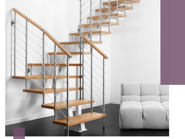 Модульные лестницы под ключ в Котельниках — монтаж и изготовление