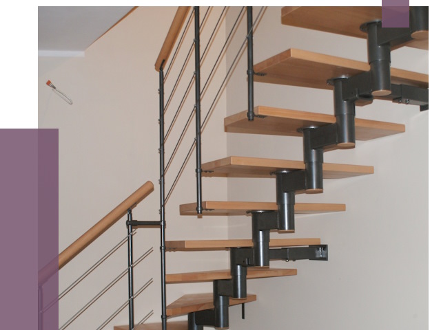 Изготовление модульных лестниц в Котельниках от 11945 руб. 