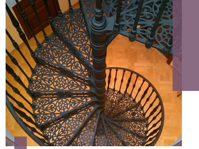 Винтовые лестницы под ключ в Котельниках: производство и монтаж