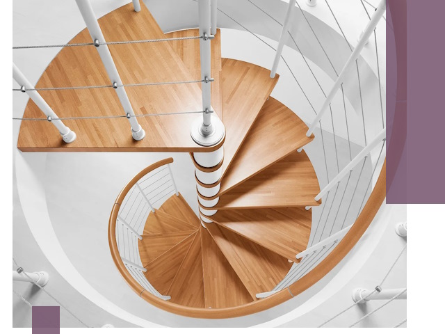 Изготовление винтовых лестниц под ключ в Котельниках