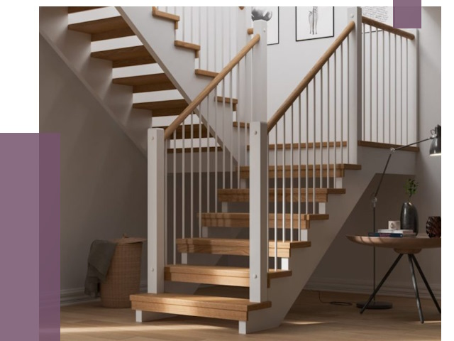 Маршевые лестницы в Котельниках от 39552 руб. — монтаж | ПРОЛЁТ-Ктн