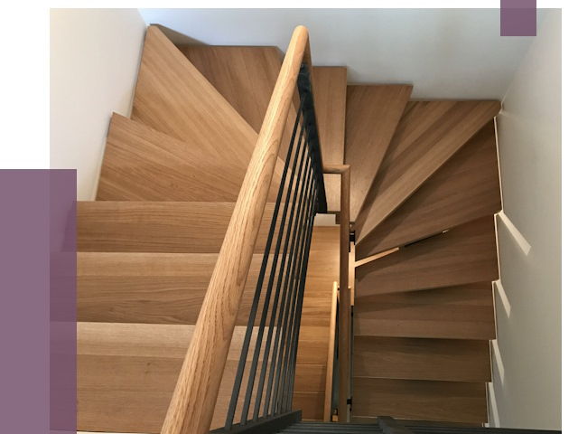 П-образные лестницы в Котельниках под ключ от 50436 руб. | ПРОЛЁТ-Ктн