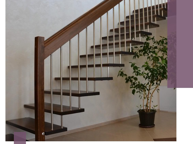 Лестницы на больцах под ключ в Котельниках – изготовление и монтаж