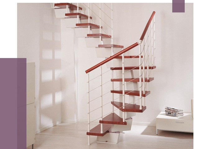 Изготовление лестниц на больцах в Котельниках от 10087 руб. | ПРОЛЁТ-Ктн