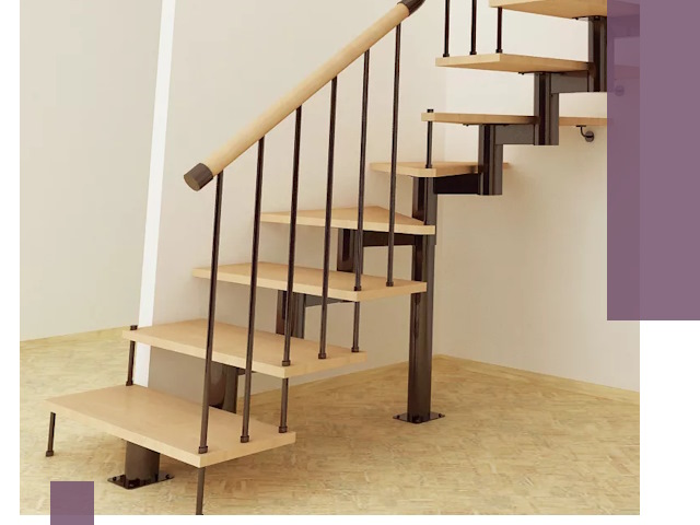 Монтаж лестниц на больцах в Котельниках — быстро и надежно