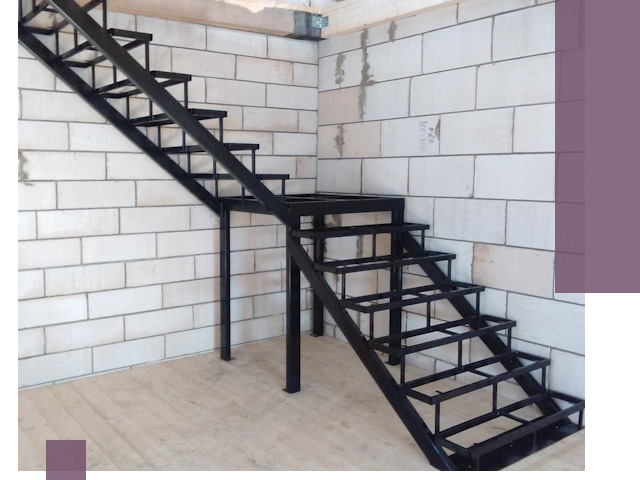 Лестницы на металлокаркасе под ключ в Котельниках — изготовление и монтаж