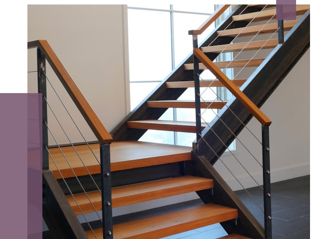 Изготовление лестниц на металлокаркасе в Котельниках от 19643 руб. | ПРОЛЁТ-Ктн
