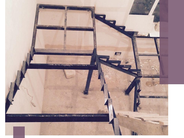 Монтаж лестниц на металлокаркасе в Котельниках быстро и качественно