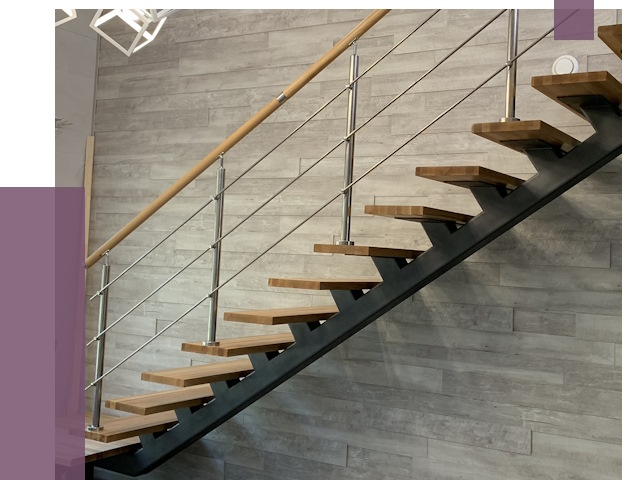 Изготовление лестниц на монокосоуре в Котельниках от 79104 руб. 