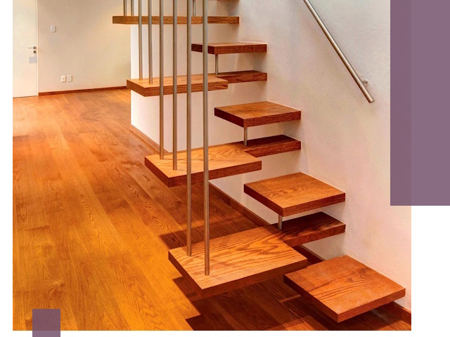 Лестницы «гусиный шаг» на заказ в Котельниках для узких пространств