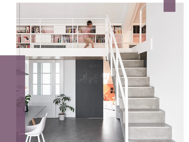 Лестницы для двухуровневой квартиры в Котельниках от 183161 руб. | ПРОЛЁТ-Ктн