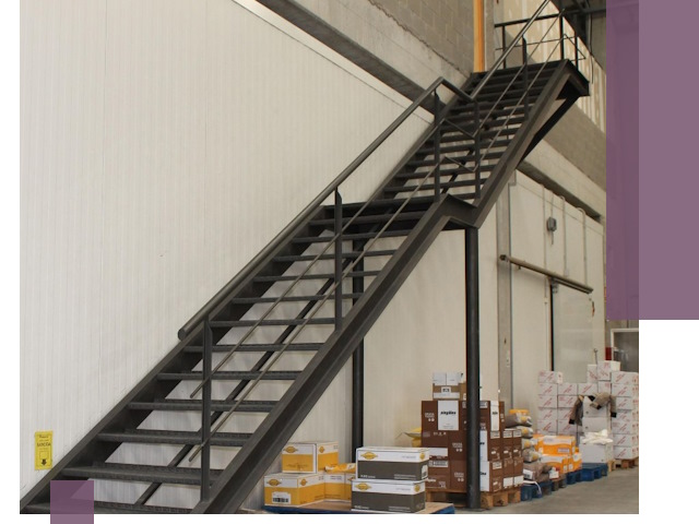 Лестницы для производства в Котельниках — изготовление и монтаж