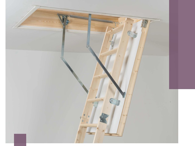 Установка чердачной лестницы под ключ в Котельниках