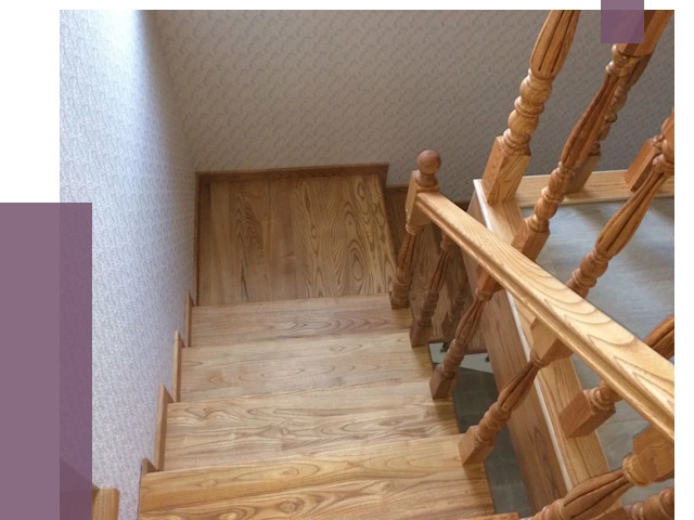 Сосновые лестницы в Котельниках под ключ от 8388 руб.  | ПРОЛЁТ-Ктн