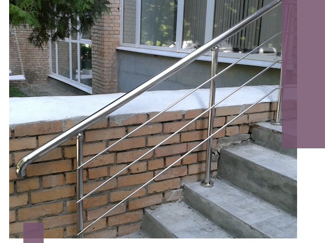 Перила из нержавеющей стали высокого качества в Котельниках