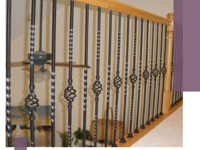 Изготовление и монтаж кованных перил в Котельниках под ключ