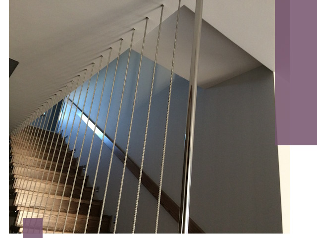 Тросовые перила под ключ в Котельниках — производство и монтаж