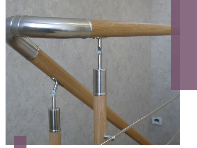 Комбинированные перила на заказ в Котельниках — монтаж и производство