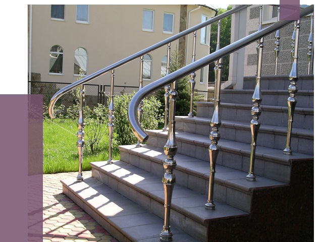 Перила для крыльца в Котельниках от 11149 руб. — монтаж ПРОЛЁТ-Ктн