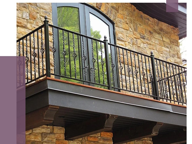 Балконные ограждения в Котельниках от 8335 руб. — купить | ПРОЛЁТ-Ктн
