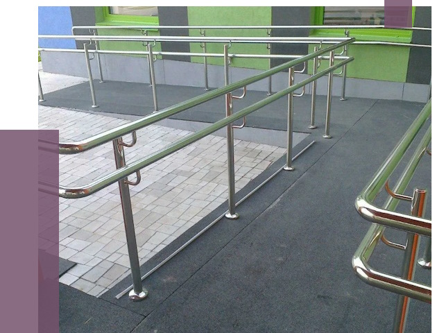 Ограждения пандусов в Котельниках от 4513 руб. монтаж | ПРОЛЁТ-Ктн