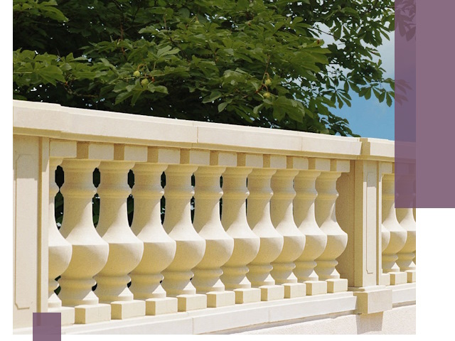 Установка балюстрады в Котельниках: изготовление и монтаж под ключ