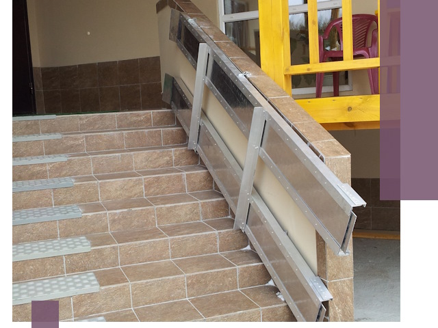 Откидные пандусы под ключ в Котельниках — монтаж и демонтаж