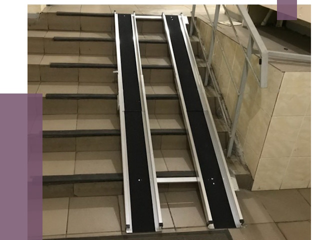 Установка пандуса в подъезд в Котельниках от 8282 руб. под ключ | ПРОЛЁТ-Ктн