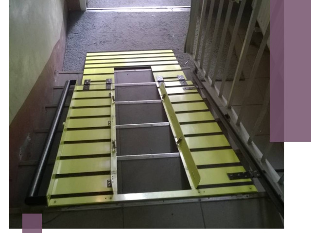 Профессиональный монтаж пандуса в подъезд в Котельниках