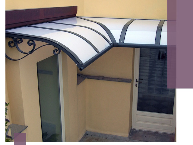 Монтаж козырьков любой сложности в Котельниках под ключ