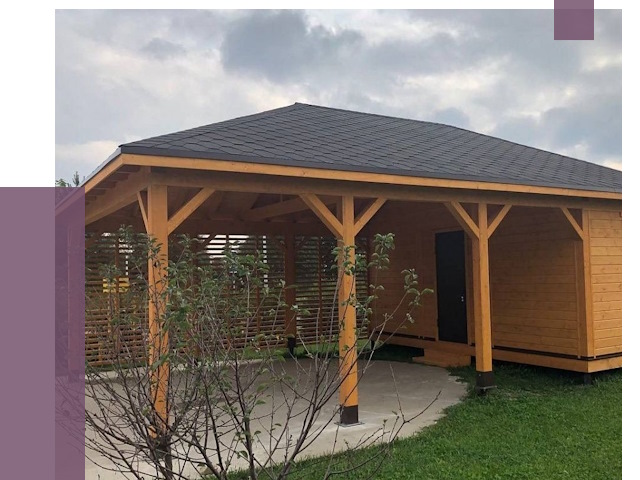 Навесы под ключ в Котельниках от 50170 руб.  | ПРОЛЁТ-Ктн