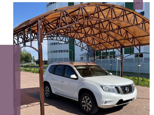 Недорогие навесы в Котельниках от 44596 руб. | ПРОЛЁТ-Ктн