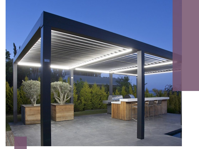 Навесы отдельно стоящие под ключ в Котельниках из металла и поликарбоната