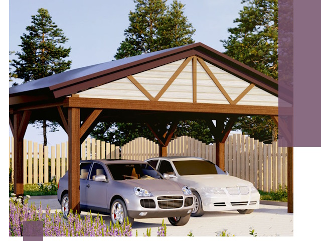 Навесы для автомобиля в Котельниках — изготовление и монтаж