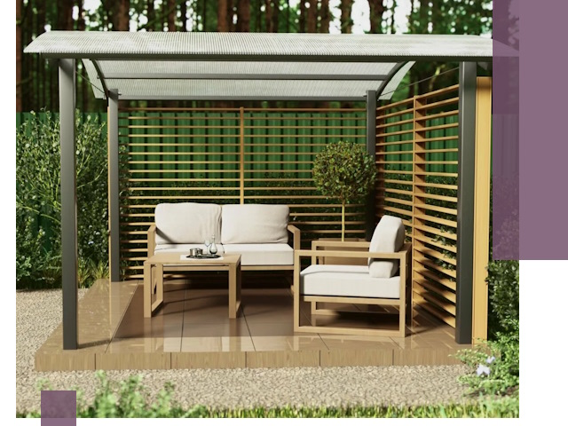 Навесы для дачи в Котельниках: изготовление, монтаж и демонтаж