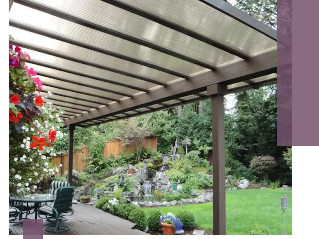 Навесы из поликарбоната под ключ в Котельниках быстро и надёжно