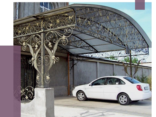 Кованые навесы в Котельниках от 15131 руб. | ПРОЛЁТ-Ктн