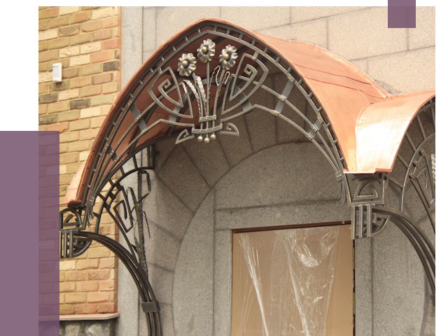 Арочные козырьки в Котельниках от 15131 руб. 