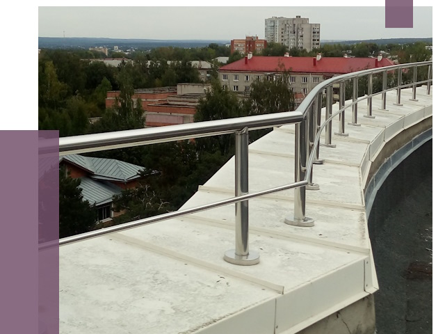 Парапеты и ограждения кровли в Котельниках от 5150 руб. 