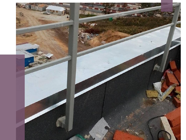 Монтаж парапетов в Котельниках от 4460 руб.  | ПРОЛЁТ-Ктн