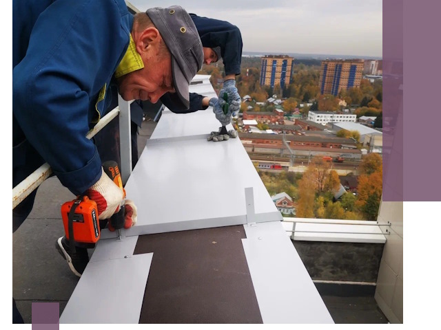 Монтаж парапетов в Котельниках — установка прочных металлических ограждений