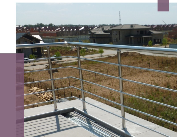 Парапеты из нержавеющей стали в Котельниках от 8282 руб. за м² | ПРОЛЁТ-Ктн