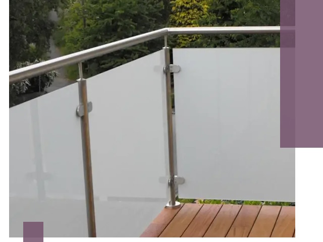 Алюминиевые парапеты для балконов и террас в Котельниках