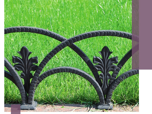 Декоративные металлические бордюры под ключ в Котельниках