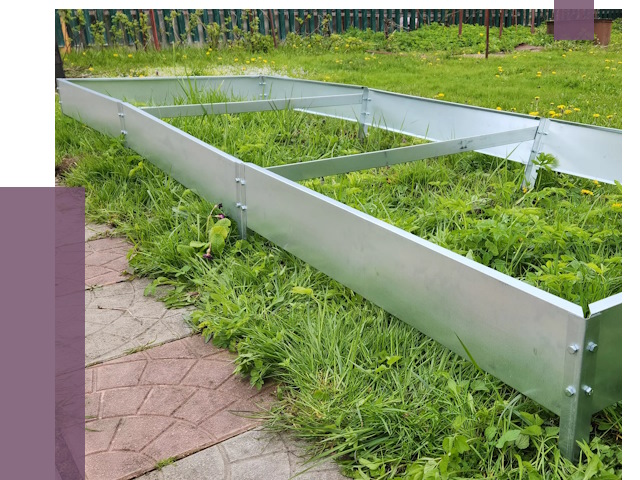 Металлические бордюры для грядок в Котельниках от 1858 руб. 